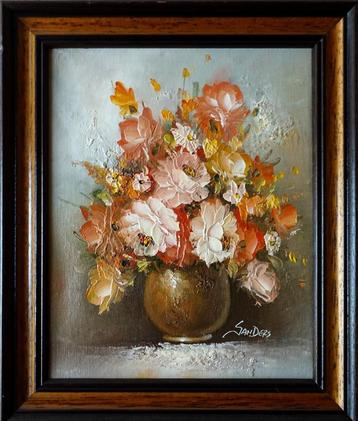 Schilderij Edmond Sanders 1898-1961, Antiek en Kunst, Ophalen