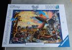 puzzel de leeuwenkoning ravensburger 1000 stuks, Ophalen of Verzenden, 500 t/m 1500 stukjes, Legpuzzel, Zo goed als nieuw