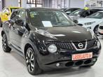 Nissan Juke 1.6i Gps CAMERA Cruise Clim Attache Remorque, Auto's, 1190 kg, Euro 5, Gebruikt, Zwart