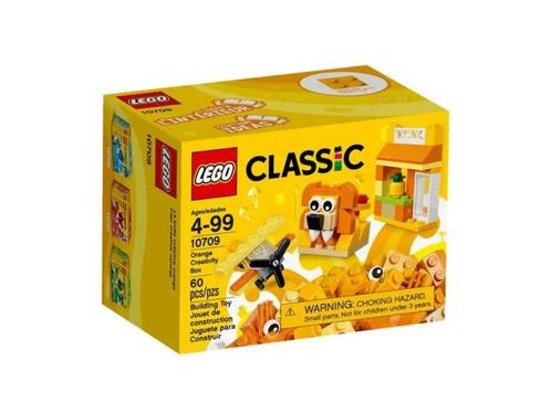 lego 10709	Classic	Oranje creatieve doos, Kinderen en Baby's, Speelgoed | Duplo en Lego, Gebruikt, Lego, Complete set, Ophalen