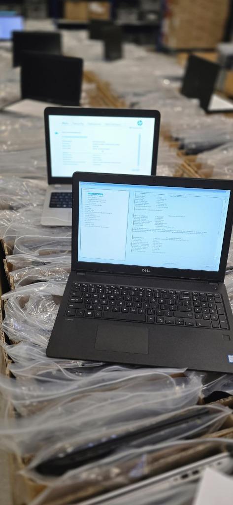 Wholesale – 100 Units – Grade A/B Laptops – Dell, HP, Lenovo, Computers en Software, Accu's en Batterijen, Gebruikt, Ophalen of Verzenden