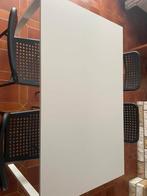 Tafel met 4 stoelen, Huis en Inrichting, Ophalen, 100 tot 150 cm, 50 tot 100 cm, Zo goed als nieuw