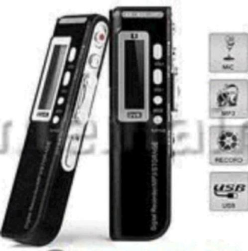 Inclusief 8gb dictafoonaudiorecorder Nieuw!, Audio, Tv en Foto, Bandrecorder