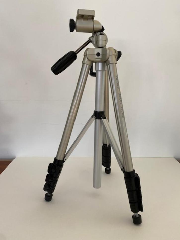 Statief VELBON  "MAXi 347GB"  voor foto/video, Audio, Tv en Foto, Fotografie | Statieven en Balhoofden, Nieuw, Driepoot, 150 tot 175 cm