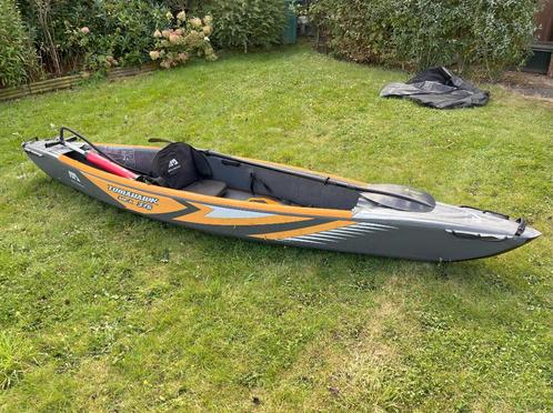 aqua-marina-tomahawk-air-k-375 opblaasbare kayak, Sports nautiques & Bateaux, Canoës, Utilisé, Kayak, Une personne, Gonflable