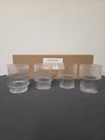 Set van 4 Ripple glazen van Ferm Living - nieuw in doos!, Ophalen of Verzenden, Nieuw, Waterglas