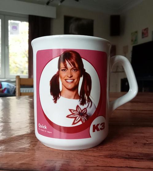 K3 – Karen Quick Koffie Mok / Mug / Koffietas van studio 100, Verzamelen, Muziek, Artiesten en Beroemdheden, Zo goed als nieuw