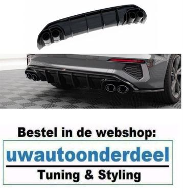 Maxton Uitlaat Sierstuk Diffuser Geschikt Voor Audi A3 8Y Se beschikbaar voor biedingen