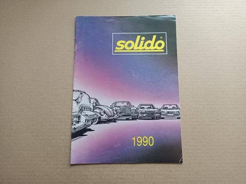 Catalogus: Solido Modelauto's 1:43/1:18 (1990), Hobby & Loisirs créatifs, Voitures miniatures | 1:43, Solido, Enlèvement