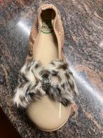 Nieuwe beige ballerina’s maat 34, Beige, Ballerines, Enlèvement ou Envoi, Neuf