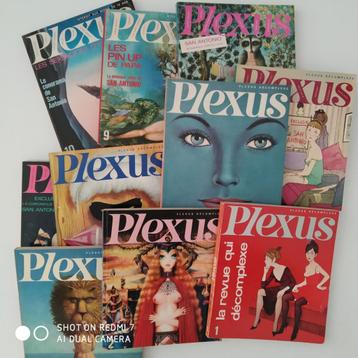 Magazine PLEXUS lot 1 à 10 (1966-1967). beschikbaar voor biedingen