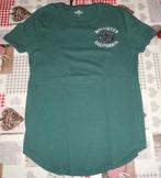 S small t-shirt groen wolf longline Hollister, Kleding | Heren, T-shirts, Ophalen of Verzenden, Gedragen, Hollister, Groen