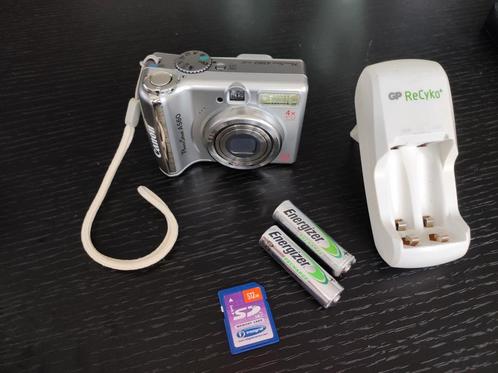 Canon Powershot A560 - CCD sensor uit 2007, Audio, Tv en Foto, Fotocamera's Digitaal, Zo goed als nieuw, Compact, Canon, 4 t/m 7 keer