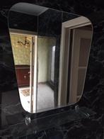 Retro spiegel sixties + legbord 60 cm B, Huis en Inrichting, Woonaccessoires | Spiegels, Overige vormen, Zo goed als nieuw, 50 tot 75 cm