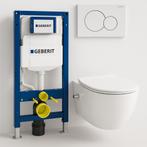 ‼️SALE !‼️WC met bidet + Geberitup320 + drukplaat, Ophalen, Nieuw
