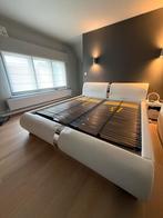 Bedkader 180x200  (zonder lattenbodems, enkel kader), Ophalen, Gebruikt, Tweepersoons