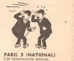 Mooie bijlage bij weekblad ons volk uit juni 1961 met figure, Boeken, Eén stripboek, Ophalen of Verzenden, Zo goed als nieuw, Hergé