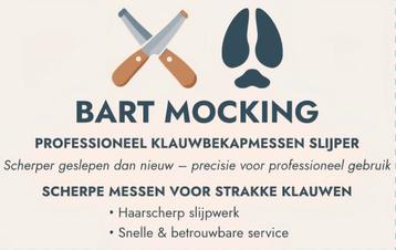 Klauwbekapmessen slijpen beschikbaar voor biedingen