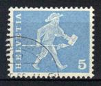Zwitserland 1960-1963 - Yvert 643 - Courante reeks (ST), Timbres & Monnaies, Timbres | Europe | Suisse, Affranchi, Envoi