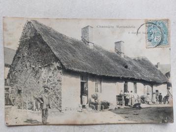 oude postkaart Morvan (Fr), Envoi, France