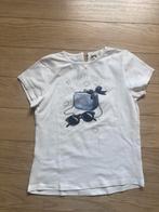 Witte t shirt Celebretion Bel & Bo, Kinderen en Baby's, Kinderkleding | Maat 128, Gebruikt, Verzenden