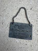 WW2 plaque matricule du prisonnier, Enlèvement ou Envoi