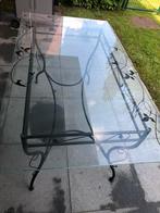 Table en verre extérieur comme intérieure