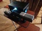 Projecteur dia avec écran et accessoires, Enlèvement, Utilisé, Avec écran