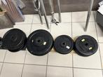Halters met schijven DOMYOS, Sport en Fitness, Ophalen, Gebruikt, Benen, Halterset