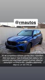 X5 M compétition 2021 42000km etat. Neuf full, Autos, Achat, X5, Essence, Interruption de démarrage