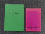 Twee zeldzame catalogi over de schilder Charles Lapicque, Gelezen, Schilder- en Tekenkunst, Verzenden