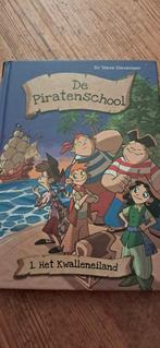 Boek kinderboek ´ De Piratenschool ´   S. Stevenson, Enlèvement, Comme neuf, Sir Steve Stevenson, Fiction général