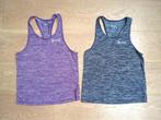 2 débardeurs de sport fille - taille 134 (9 ans), Kinderen en Baby's, Kinderkleding | Maat 134, Ophalen, Gebruikt, Meisje, Setje