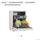 Listo LV47 L4b vaatwasser — 60 cm — 13 zitplaatsen, Ophalen, Zo goed als nieuw