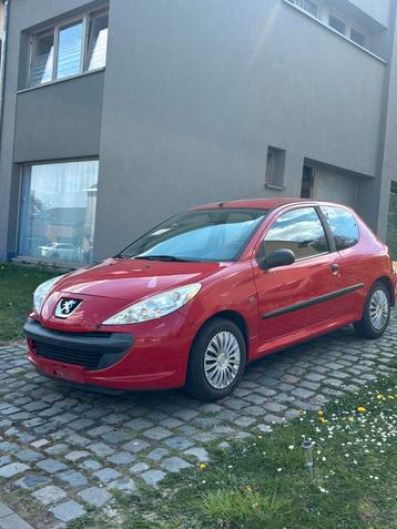 pegeot 206 + Benzine euro 5, Autos, Rouge, Achat, Boîte manuelle, Noir
