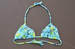Bikinitopje met bloemen blauw 4 jaar, Kinderen en Baby's, Kinderkleding | Kinder-zwemkleding, Maat 104, Tex, Meisje, Bikinitopje