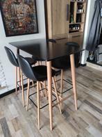 Hoge tafel met krukken, Huis en Inrichting, Ophalen, Zo goed als nieuw