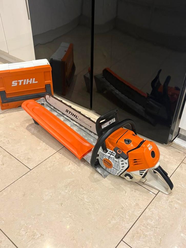 STIHL MS 500i benzine kettingzaag-Bi 2019 -topstaat., Tuin en Terras, Hand-tuingereedschap, Zo goed als nieuw, Ophalen