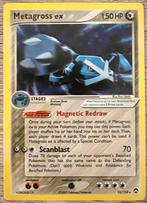 Pokémon kaart Metagross ex, Ophalen of Verzenden, Zo goed als nieuw, Losse kaart