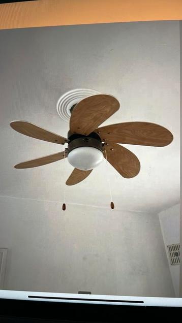 Lamp met ventilator beschikbaar voor biedingen