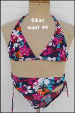 Kleurige bikini maat 44, Porté, Bikini, Autres couleurs, Envoi