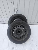 2 winterbanden op velg Opel Meriva, Auto-onderdelen, Ophalen, Gebruikt, 15 inch, Banden en Velgen