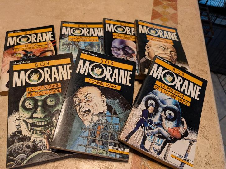 7 romans (L'Ombre Jaune) - H. Vernes (Fleuve Noir) pour 20€., Livres, Fantastique, Comme neuf, Envoi