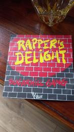 vinyl (45T) sugarwill gang "rapper's delight", Ophalen, 1980 tot 2000, Gebruikt