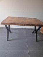 Houten tafel 120 x 80, Huis en Inrichting, Tafels | Eettafels, Ophalen, Zo goed als nieuw