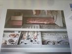 2 IKEA PAX - KOMPLEMENT Glasplaat, wit, 100x58 cm, Ophalen, 50 tot 100 cm, Zo goed als nieuw, Modern
