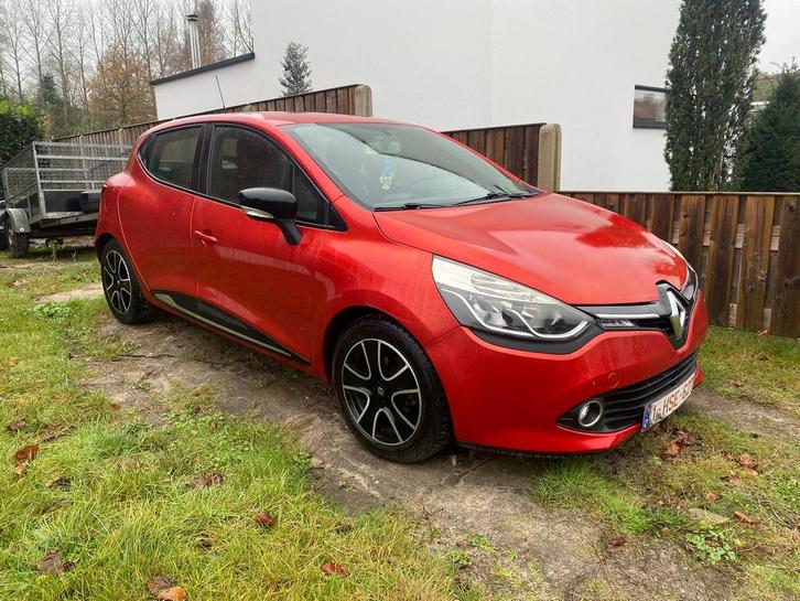 Renault clio 9.0 TCe, Auto's, Renault, Particulier, Clio, ABS, Benzine, 5 deurs, Handgeschakeld, Rood, Ophalen