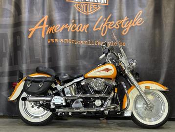 Harley-Davidson Chopper Softail Fat Boy FLSTF (bj 1992) beschikbaar voor biedingen
