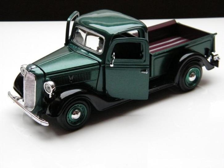 Nieuw modelauto Ford Pickup Truck 1937 – Motormax 1:24, Hobby en Vrije tijd, Modelauto's | 1:24, Nieuw, Bus of Vrachtwagen, Motormax