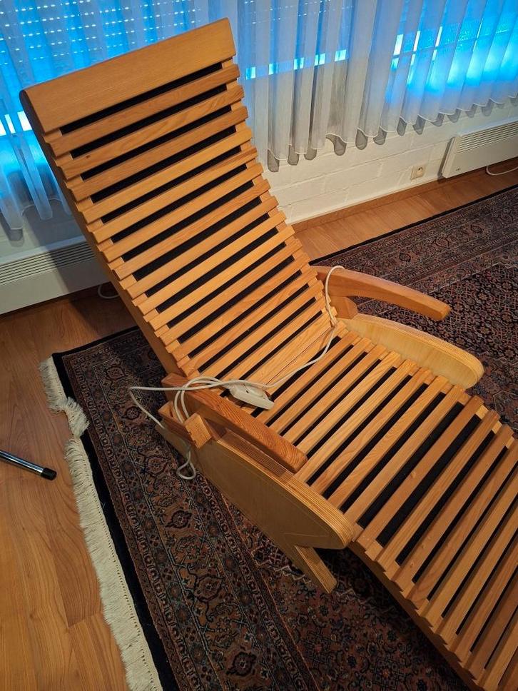 Infrarood stoel, Maison & Meubles, Canapés | Salons, Utilisé, Une personne, Moins de 150 cm, 100 à 125 cm, Bois, Enlèvement